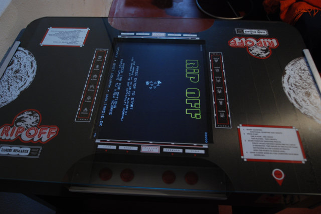 Homemade Rip Off Cocktail Table Arcade Machine Tardis Dk Remakes