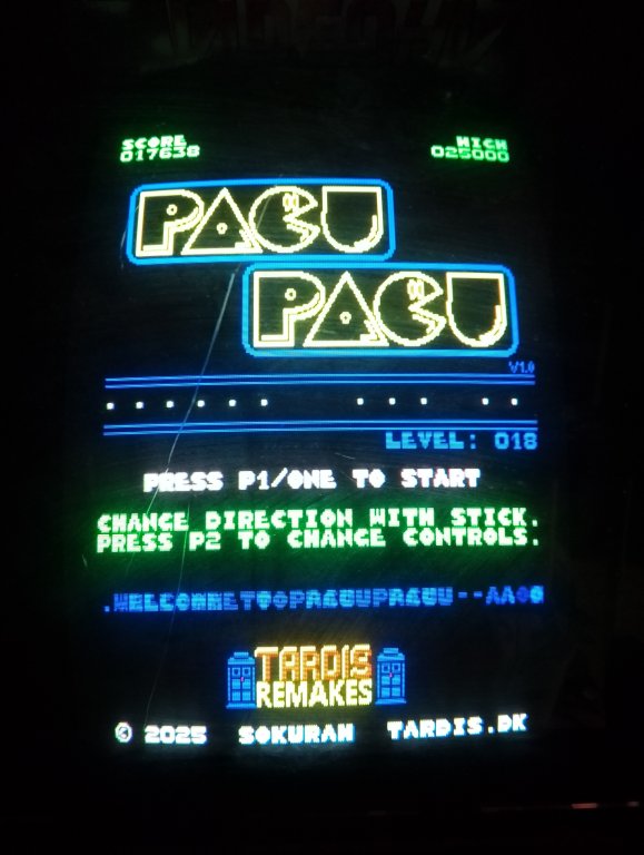 The main menu.
