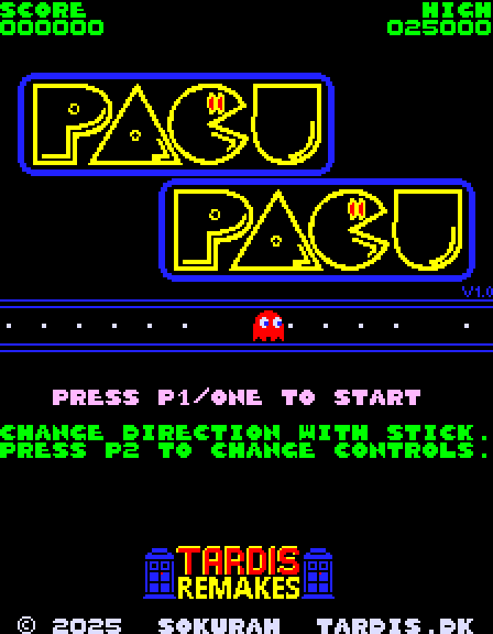 The main menu.